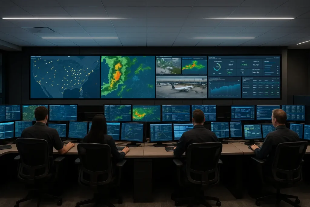Airport Operations Center (AOC) in Action