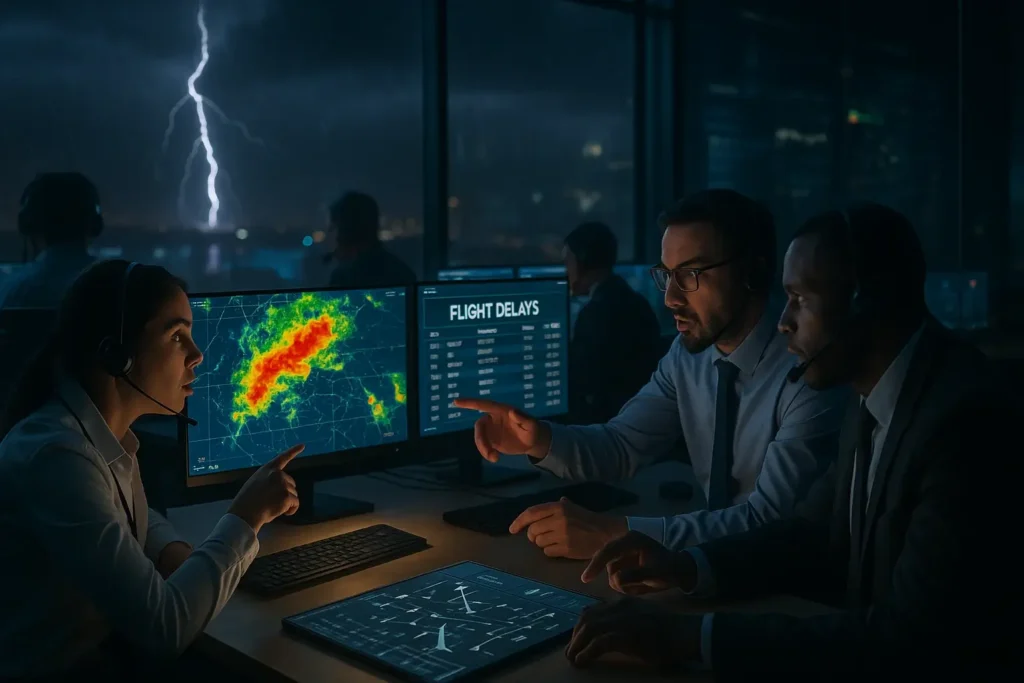 Real-Time Coordination During a Crisis
